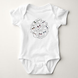 Baby Spöken Spooky Cute Halloween Mood T Shirt
