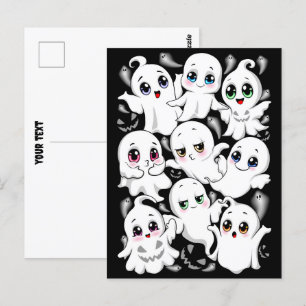 Baby Spöken Spooky Cute Halloween Mood Vykort