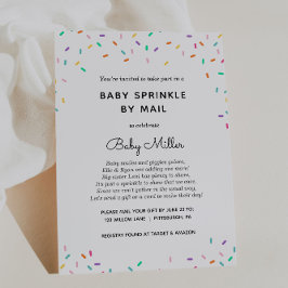 Baby Sprinkle by Mail Inbjudningar