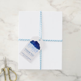 Baby Sprinkle Classic Blue | Tack för Coola Shower Presentetikett