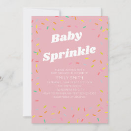 Baby Sprinkle Inbjudningar