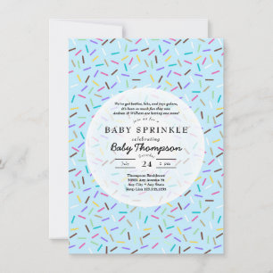 Baby Sprinkle-inbjudningar Inbjudningar