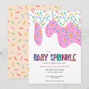 Baby Sprinkle-inbjudningar Inbjudningar