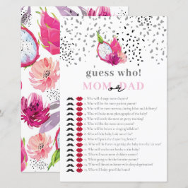 Baby Sprinkle Pitaya Drakfrukt Gissa vem spel