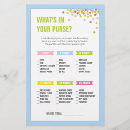 Baby Sprinkle What's in your Purse Game - Blue