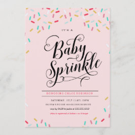 BABY SPRINKLES CONFETTI INVIKATION INBJUDNINGAR