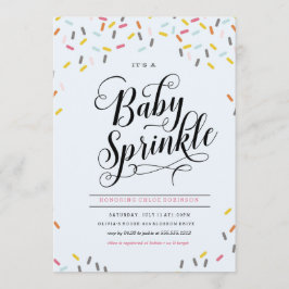 BABY SPRINKLES CONFETTI INVIVILLE INBJUDNINGAR