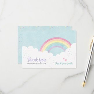 Baby Sprinkles Pastel Rainbow OSA Kort