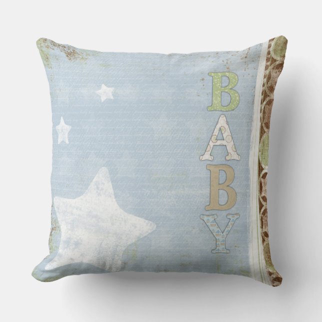 Baby Square Dekorativ kudde Blue (Framsida)