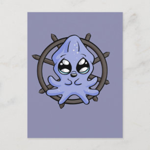 Baby Squid Wheel! Vykort