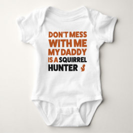 Baby Squirrel Hunting Jersey Bodydrät Shirt T