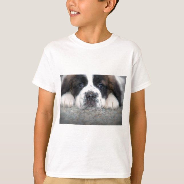 Baby St Bernard T-shirt (Framsida)