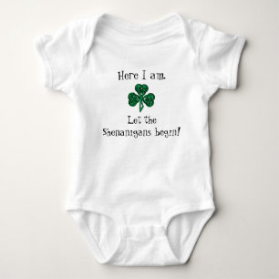 Baby st patrick's day l5At ståhejen börja! Tröja