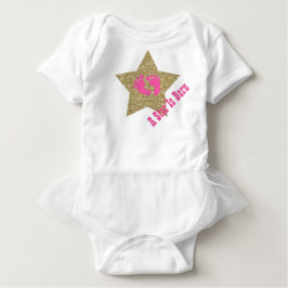 Baby Star One Biet Tutu Bodykostym T-shirt