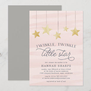 Baby Star Shower-inbjudan Inbjudningar