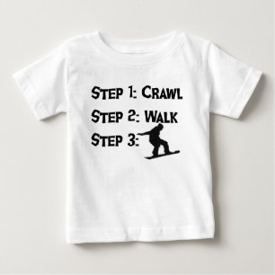 Baby Stegen som snurrar t-shirt