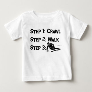 Baby stegskidor t-shirt