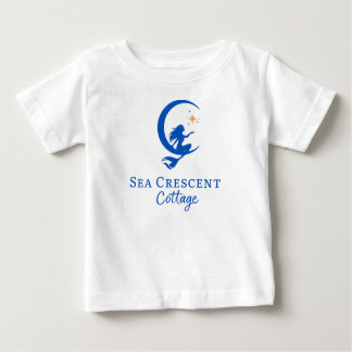 Baby storlek T-shirt Sea Crescent Cottage
