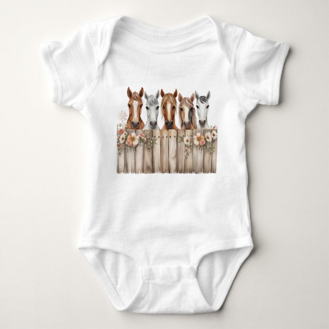 Baby-Strampler T Shirt (Framsida)