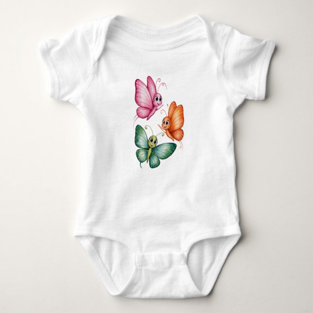 Baby-Strampler T Shirt (Framsida)