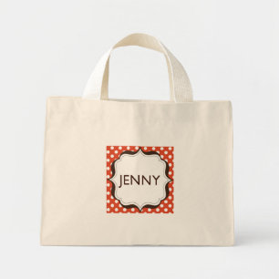 Baby strimlad bag mini tygkasse