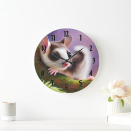 Baby Sugar Glider Stor Klocka