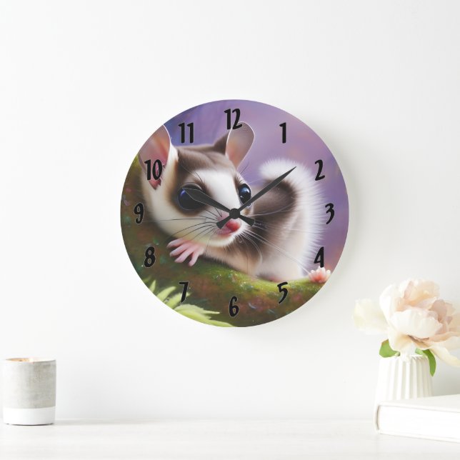 Baby Sugar Glider Stor Klocka (Hem)