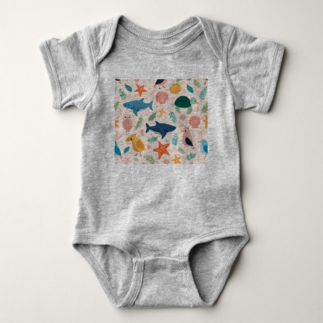 Baby suit summer t shirt (Framsida)