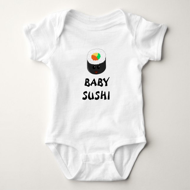 Baby Sushi Kawai T Shirt (Framsida)