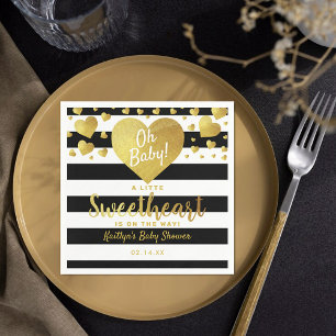 Baby Swearing Valentine Day Baby Shower Pappersservett