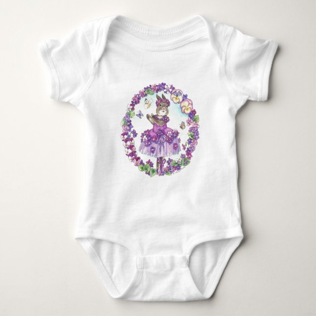 Baby Sweet Violet T-shirt (Framsida)
