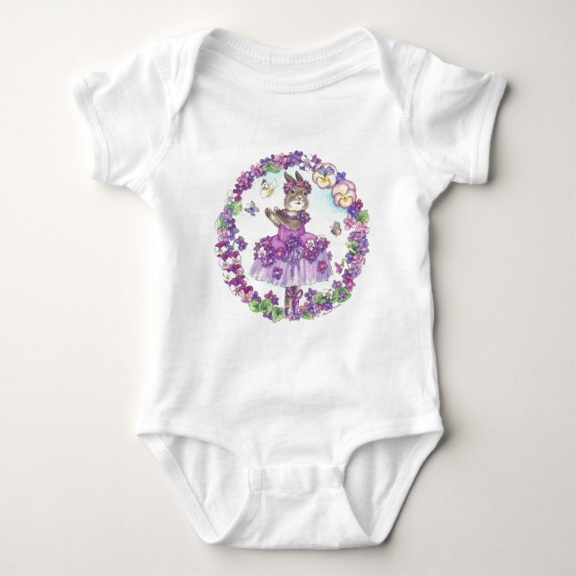 Baby Sweet Violet Tee (Framsida)