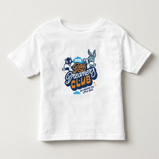 Baby SYLVESTER™ & KRYP BUNNY™ Day Dreamers Klubb T Shirt (Framsida)