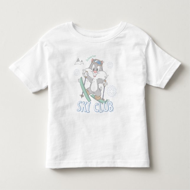 Baby SYLVESTER™ Ski-Klubb T Shirt (Framsida)