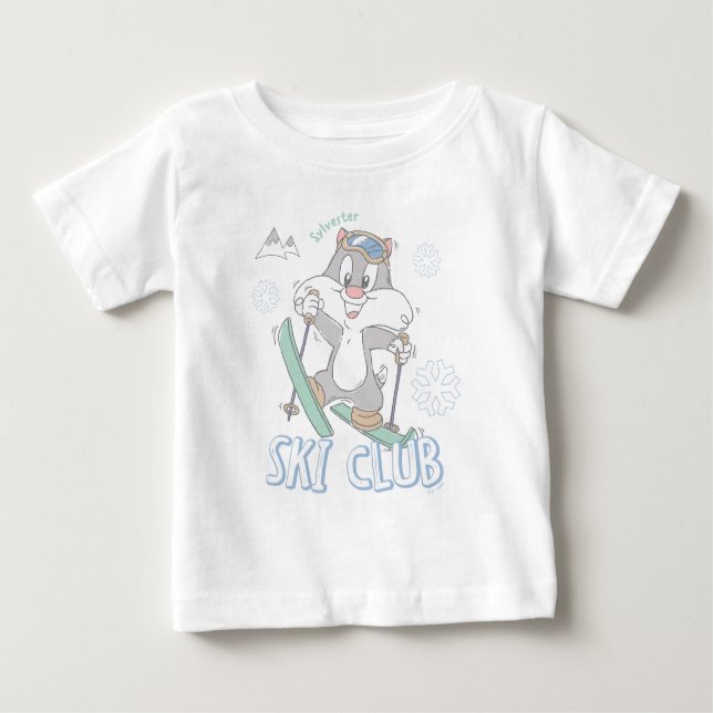 Baby SYLVESTER™ Ski-Klubb T Shirt (Framsida)