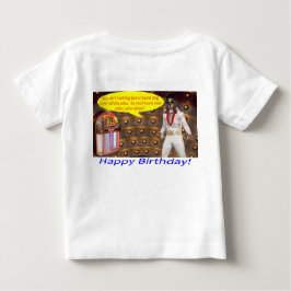 baby T. Grattis på födelsedagen. elvis/hound hund T Shirt