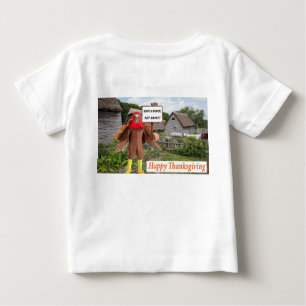 baby T. Happy thanksgiving. cheetah-kalkon T Shirt