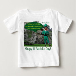 baby T. Lycklig St. Patrick's Day. irish setter/ T Shirt