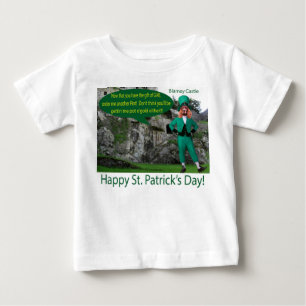 baby T. Lycklig St. Patrick's Day. irish setter/ T Shirt
