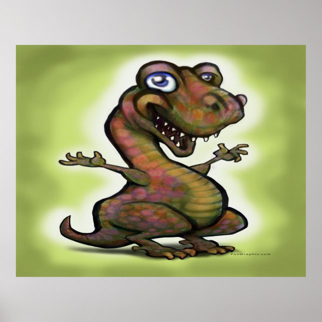 Baby T-Rex Poster (Framsidan)
