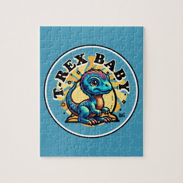 Baby T-Rex Pussel (Vertikal)