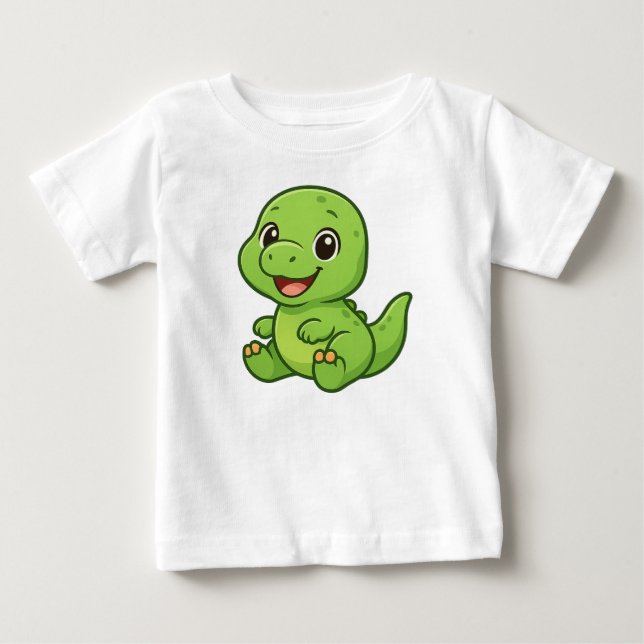 Baby T Rex T Shirt (Framsida)