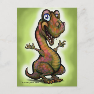 Baby T-Rex Vykort