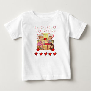 Baby T-shirt Alla hjärtans dag