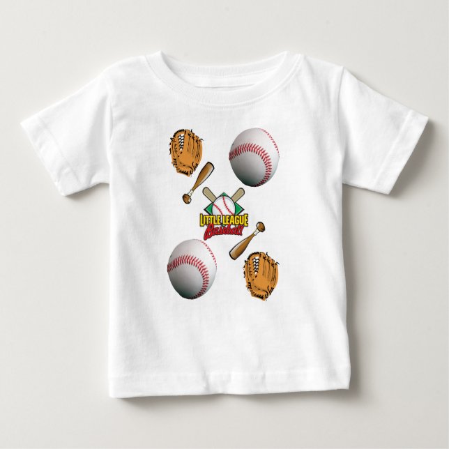 Baby T-Shirt Baseball (Framsida)