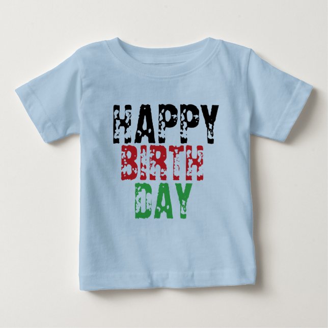 Baby T-shirt Birthday-gåva t-shirt Cotton (Framsida)