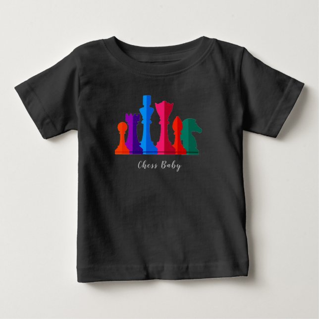 Baby T-Shirt Chess (Framsida)
