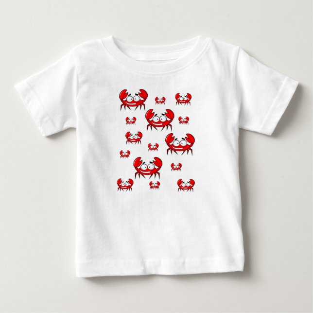 Baby T-Shirt Crab (Framsida)
