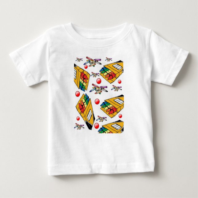 Baby T-Shirt Crayon (Framsida)