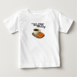 Baby T-Shirt den långsamma morgonen